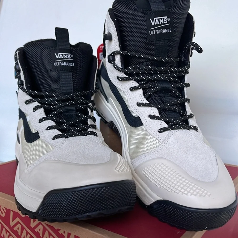 Vans Men’s Ultrarange Exo Hi Mte2 Marshmallow/Black VN0A4BVSKIG Sneakers Boots